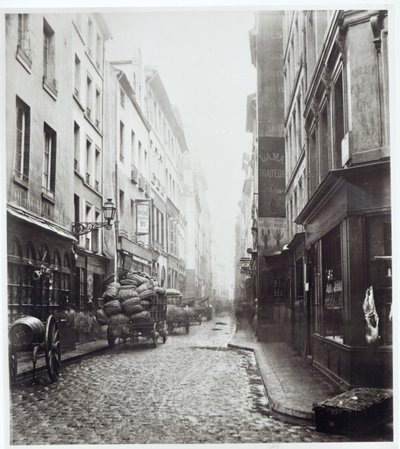 Rue de la Grande Truanderie, depuis la rue Montorgueil, Paris, 1858-78 - Charles Marville